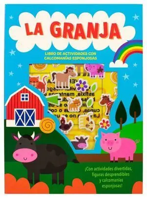 LA GRANJA. LIBRO DE ACTIVIDADES CON CALCOMANÍAS ESPONJOSAS