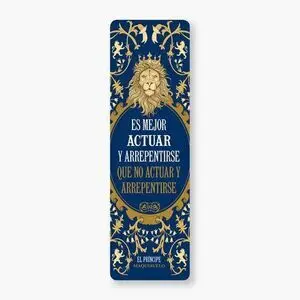 MARCAPAGINAS: ES MEJOR ACTUAR Y ARREPENTIRSE
