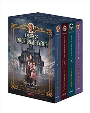 SERIES OF UNFORTUNATE EVENTS #1-4 NETFLIX TIE-IN BOX SET