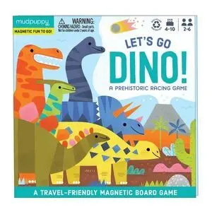 LET'S GO, DINOS! MAGNETIC BOARD GAME