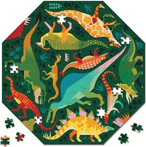 DINOSAUR TO SCALE OCTAGON SHAPED