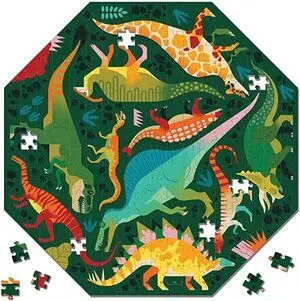 DINOSAUR TO SCALE OCTAGON SHAPED