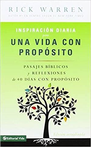 INSPIRACION DIARIA PARA UNA VIDA CON PROPOSITO
