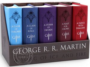 GEORGE MARTIN LEATHER CLOTH BOXED SET