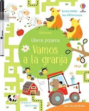 VAMOS A LA GRANJA (LIBRO PIZARRA)