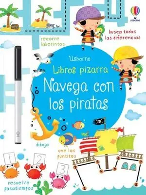 NAVEGA CON LOS PIRATAS - LIBRO PIZARRA