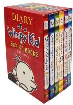 DIARY OF A WIMPY KID BOX OF BOOKS