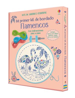 MI PRIMER KIT DE BORDADO: FLAMENCOS
