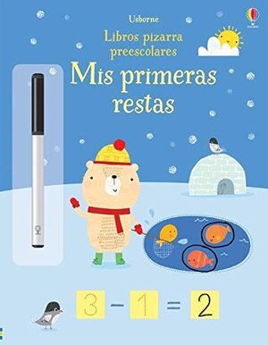MIS PRIMERAS RESTAS- LIBRO PIZARRA