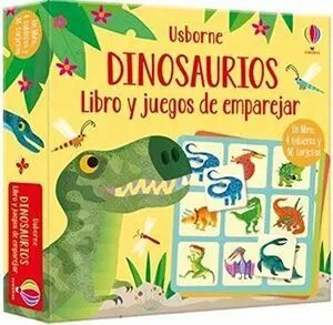 DINOSAURIOS (LIBRO Y JUEGOS DE EMPAREJAR)