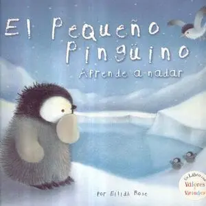 PEQUEÑO PINGUINO APRENDE A NADAR