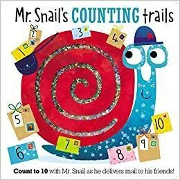 MR. SNAIL'S COUNTING TRAILS (BOARD BOOK)