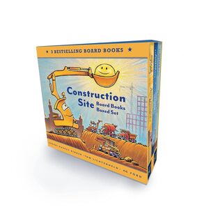 CONSTRUCTION SITE BOARD BOOKS BOXED SET (GOODNIGHT, GOODNIGHT, CONSTRUC)