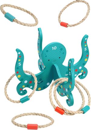 HAPPY OCTOPUS WOODEN HO