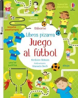 JUEGO AL FUTBOL - LIBRO PIZARRA