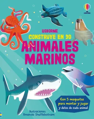 CONSTRUYE EN 3D: ANIMALES MARINOS