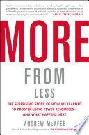 MORE FROM LESS