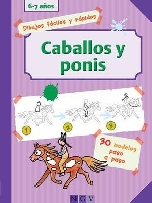 * CABALLOS Y PONIS -DIBUJO PASO A PASO-