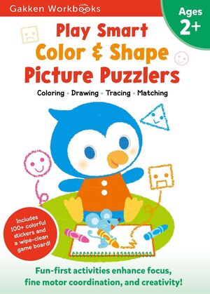 PLAY SMART: COLOR & SHAPE PICTURE PUZZLERS AGE 2+