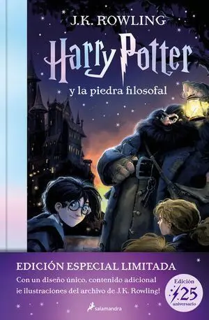 HARRY POTTER 1: LA PIEDRA FILOSOFAL  PD. (EDICIÓN 25 ANIVERSARIO)