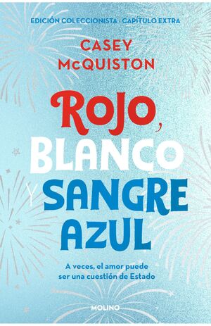 ROJO, BLANCO Y SANGRE AZUL EDICION COLECCIONISTA TAPA DURA