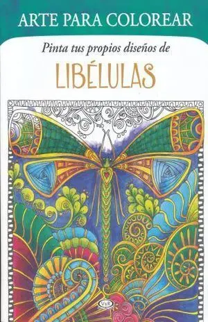 LIBÉLULAS, ARTE PARA COLOREAR