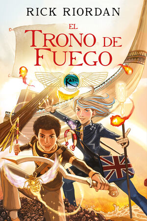 CRÓNICAS DE LOS KANE 2: EL TRONO DE FUEGO (NOVELA GRAFICA)