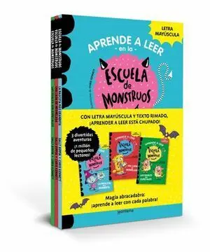 PACK ESCUELA DE MONSTRUOS (LA MASCOTA MAS GRANDOTA, UNA LIADA DE MERMELADA, LAS IGUALES SON ESPECIALES)