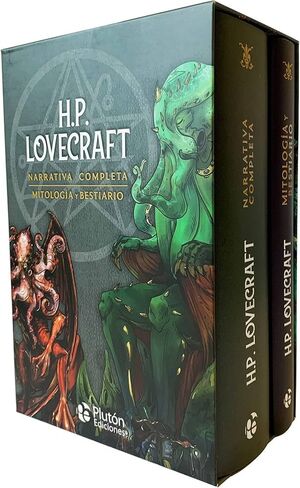 PACK H.P. LOVECRAFT - NARRATIVA COMPLETA - MITOLOGIA Y BESTIARIO
