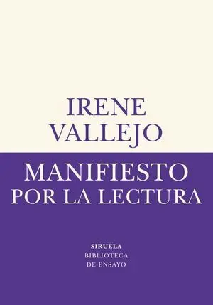 MANIFIESTO POR LA LECTURA (PREMIO NACIONAL DE ENSAYO 2020)