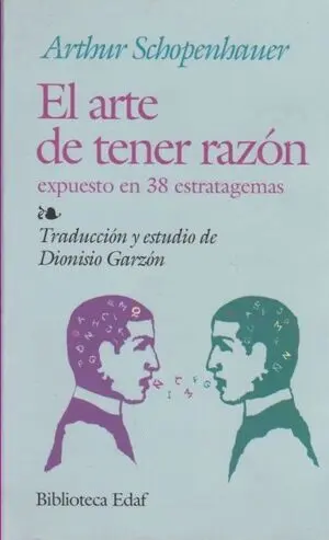 EL ARTE DE TENER RAZÓN