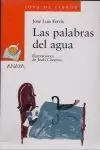 *SOPA DE LIBROS ROJO: LAS PALABRAS DEL AGUA