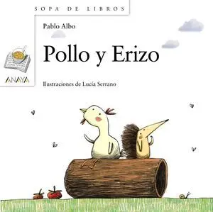 SOPA DE LIBROS BLANCO: POLLO Y ERIZO