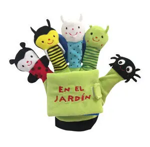 EN EL JARDIN (LIBRO GUANTE CON TÍTERES DE DEDO)