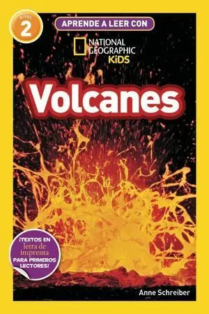 APRENDE A LEER CON NATIONAL GEOGRAPHIC (NIVEL 2) - VOLCANES