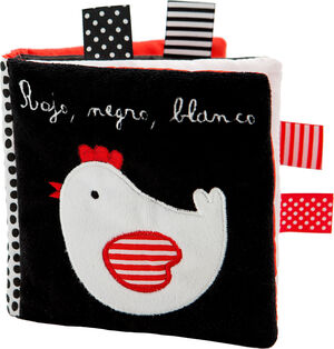 ROJO, NEGRO, BLANCO (LIBRO TELA)