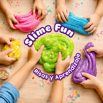 Actividad Sensorial con Slime Domingo 1 de Marzo