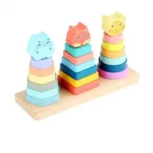 COLORFUL ANIMAL SET OF PILLARS