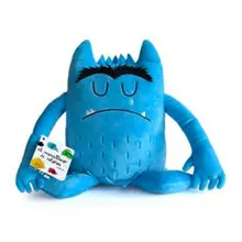 MONSTRUO DE COLORES: PELUCHE AZUL