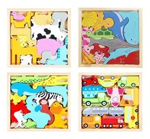 TANGRAM ANIMALES 4 ESTILOS